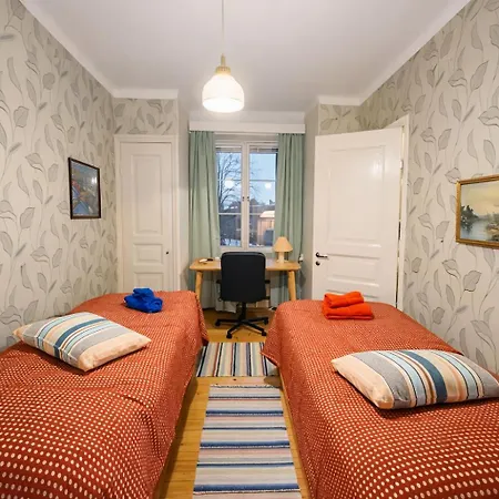 Апартаменты Bright Vallila Apartment With King Bed For Families Хельсинки