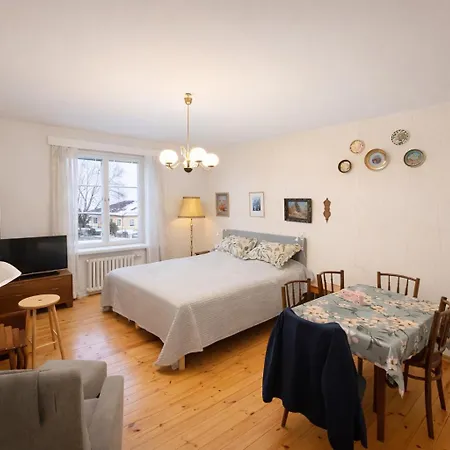 Bright Vallila Apartment With King Bed For Families Apartmán Helsinky